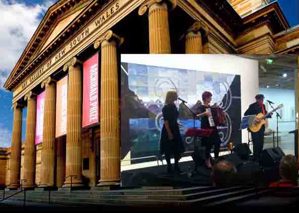 Entertainment at the Art Gallery of NSW