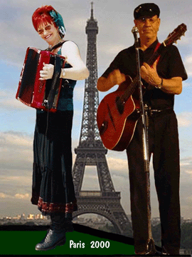 Australian entertainers in Paris