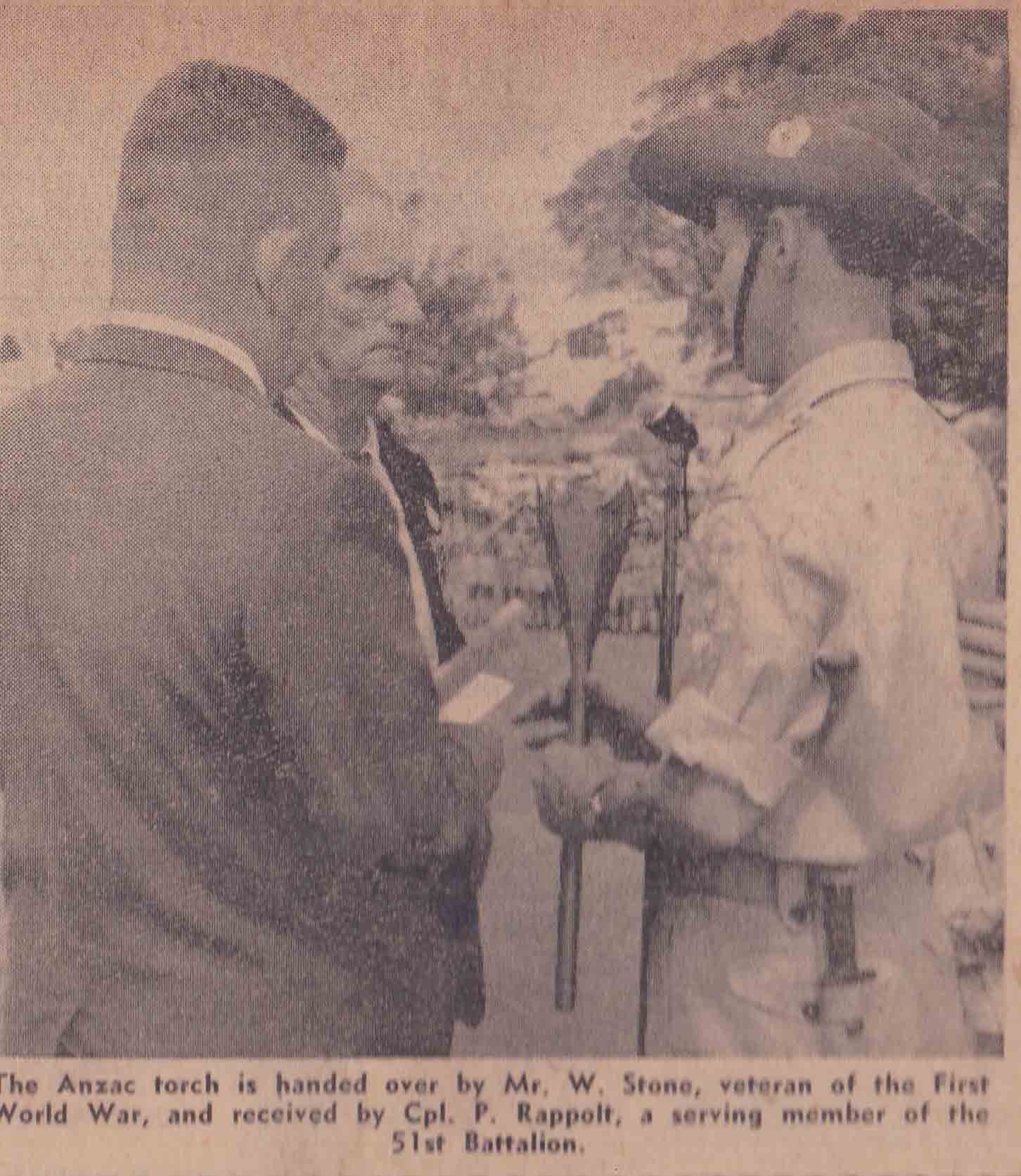 Peter Rappolt in the army