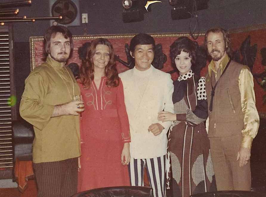 Kyu Sakamoto at the Golden Club, Osaka in 1972