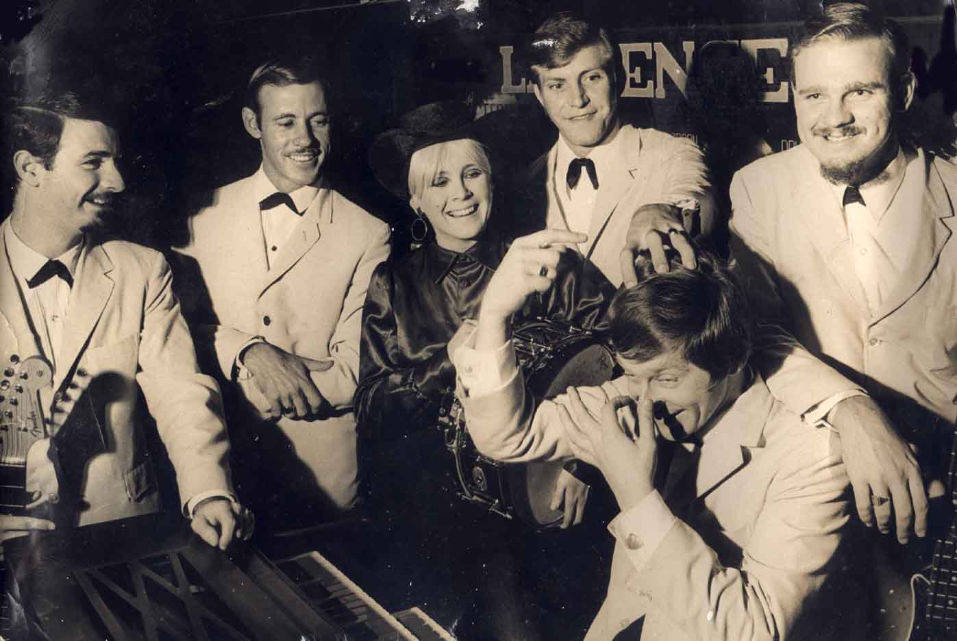60's band with Terry Kaff, Peter Rappolt, Brenda Kristen, Bob Dahl, Peter Gillette, Ted Langley